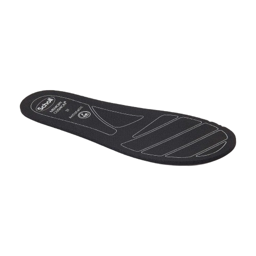 SOLETTA MEMORY CUSHION TESSUTO ULTRAGRIP INSOLE PRO MC ANTISTATIC TEXTILE UOMO BLACK 38 - maxifarmacia.it