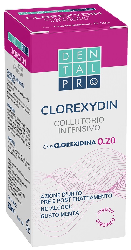 DENTALPRO COLLUTORIO CLOREXYDIN 0,20 200 ML - maxifarmacia.it