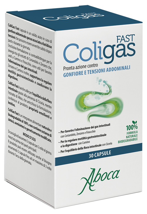 COLIGAS FAST 30 CAPSULE - maxifarmacia.it