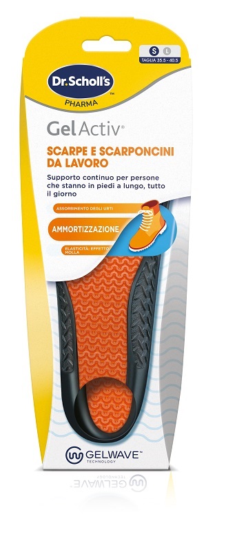 SCHOLL GELACTIV 1 PAIO DI SOLETTE PER SCARPER E SCARPONCINI DA LAVORO TG. S - maxifarmacia.it