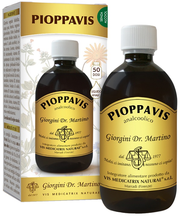 PIOPPAVIS LIQUIDO ANALCOOLICO 500 ML - maxifarmacia.it