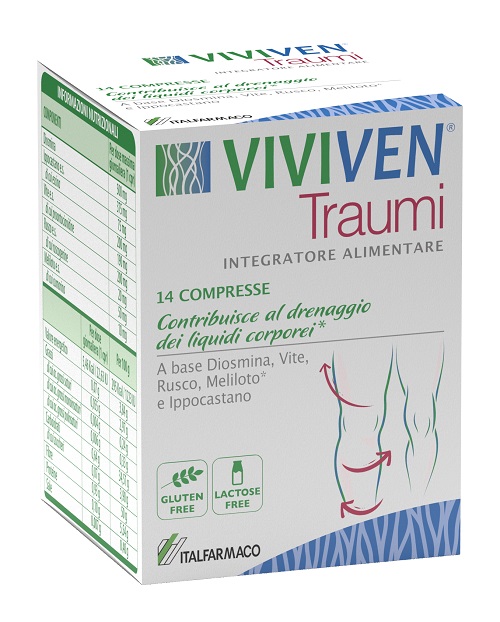 VIVIVEN TRAUMI 14 COMPRESSE - maxifarmacia.it
