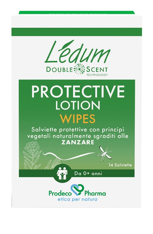 LEDUM DS PROTECTIVE LOTION WIPES 14 PEZZI - maxifarmacia.it