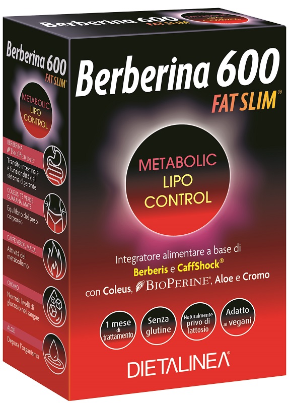DIETALINEA BERBERINA 600 60 COMPRESSE - maxifarmacia.it