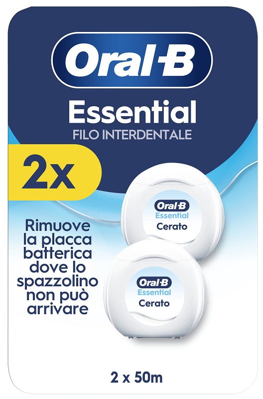 ORALB MAN FILO INTERDENTALE CERATO 50 METRI - maxifarmacia.it