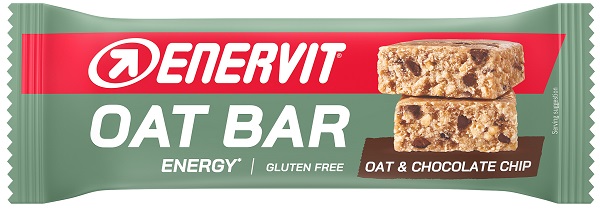 ENERVIT SPORT OAT BAR CHOCOLATE CHIP 50 G - maxifarmacia.it