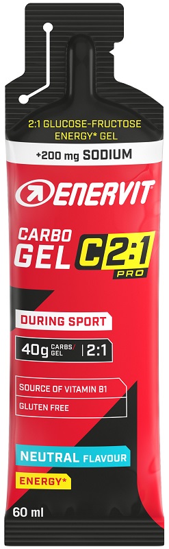 ENERVIT C2:1 PRO CARBO GEL SODIO NEUTRAL 60 ML GLUTEN FREE - maxifarmacia.it