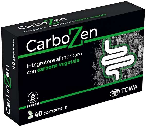 CARBOZEN 40 COMPRESSE SENZA GLUTINE - maxifarmacia.it