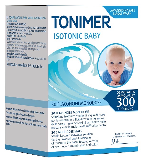 TONIMER ISOTONIC 300 BABY 12FL - maxifarmacia.it