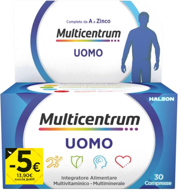 MULTICENTRUM DONNA 50+ 30 COMPRESSE PROMO 2026 - maxifarmacia.it