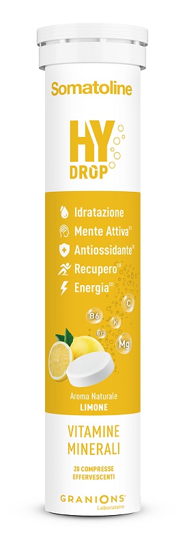 SOMATOLINE HYDROP LIMONE 20 COMPRESSE EFFERVESCENTI - maxifarmacia.it