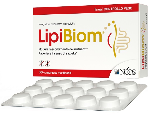 LIPIBIOM 30 COMPRESSE MASTICABILI SENZA GLUTINE SENZA LATTOSIO - maxifarmacia.it
