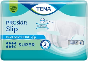 PANNOLINO A MUTANDINA TENA PROSKIN SLIP SUPER L 10 PEZZI - maxifarmacia.it