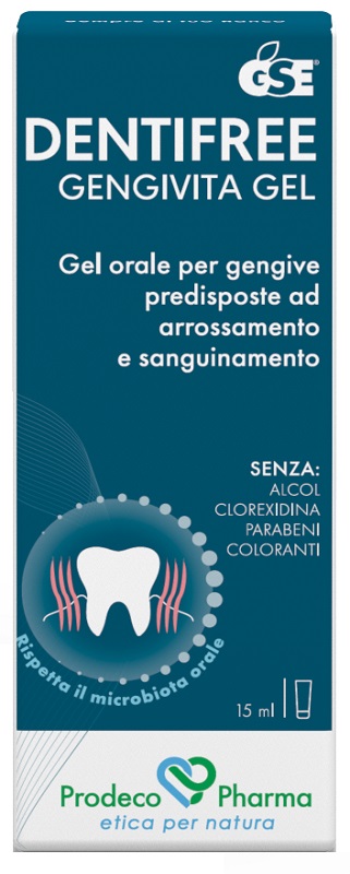 GSE DENTIFREE GENGIVITA GEL ORALE 15 ML - maxifarmacia.it