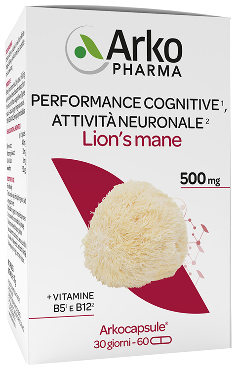 ARKOCAPSULE LION'S MANE 60 CAPSULE - maxifarmacia.it