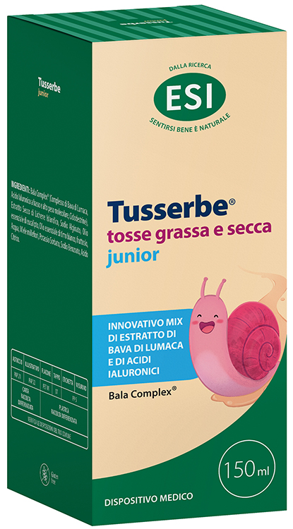 ESI TUSSERBE TOSSE GRASSA E SECCA JUNIOR 150 ML - maxifarmacia.it