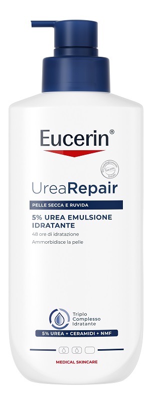 EUCERIN UREAREPAIR 5% UREA EMULSIONE IDRATANTE 400 ML - maxifarmacia.it