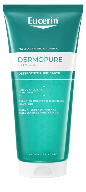 EUCERIN DERMOPURE CLINICAL DETERGENTE PURIFICANTE 200 ML - maxifarmacia.it