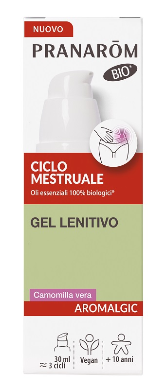 PRANAROM AROMALGIC GEL LENITIVO CICLO MESTRUALE BIO 30 ML - maxifarmacia.it