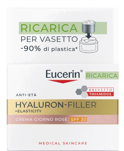 EUCERIN HYALURON FILLER+ ELASTICITY CREMA GIORNO ROSE' SPF30 50 ML - maxifarmacia.it