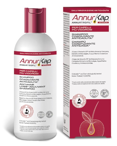 ANNURKAP ADVANCED SHAMPOO COADIUVANTE ANTICADUTA 200 ML - maxifarmacia.it