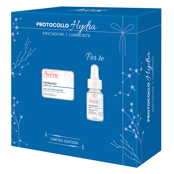 AVENE HYDRANCE COFANETTO PROTOCOLLO HYDRA IDRATAZIONE E LUMINOSITA' LIMITED EDITION - maxifarmacia.it